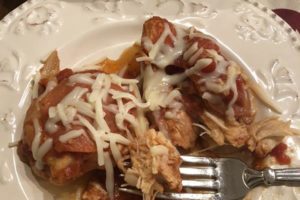 Crock Pot Pizza Chicken