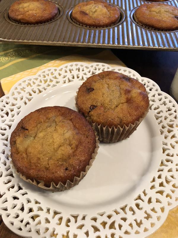 Flourless Banana Muffins 