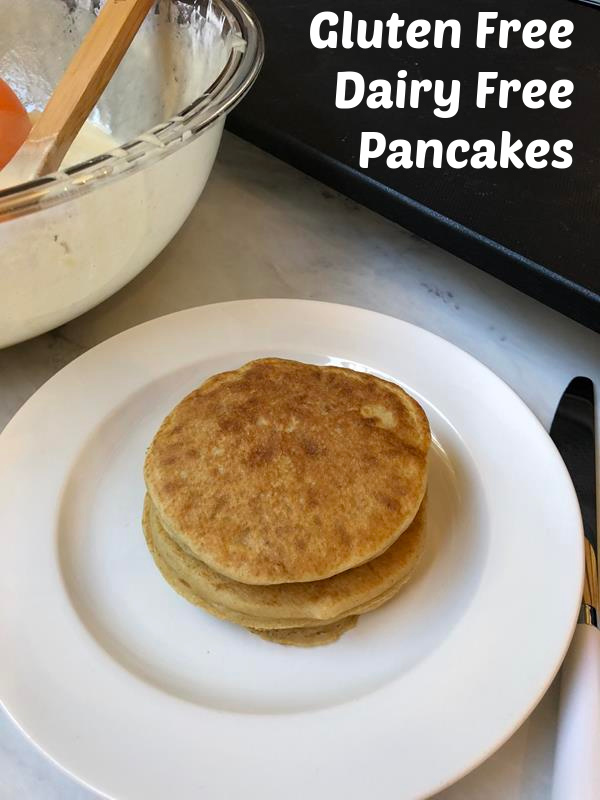 Gluten Free Dairy Free Pancakes