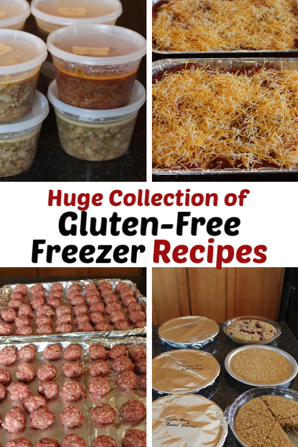 Gluten Free Freezer Meals