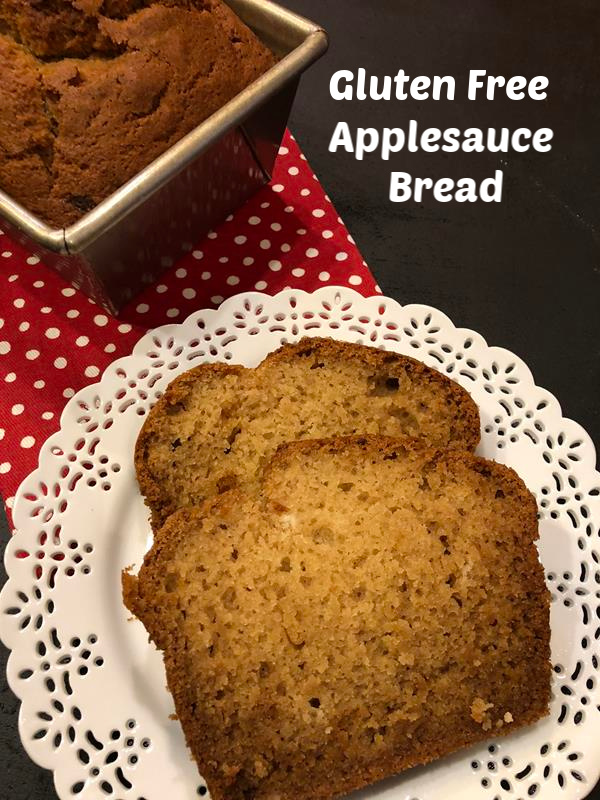 Gluten Free Applesauce Bread 