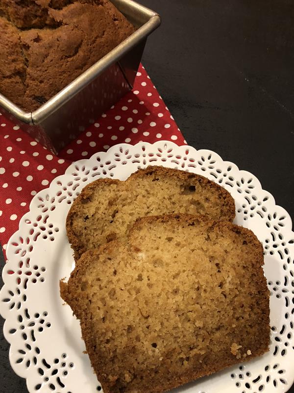 Gluten Free Applesauce Bread 