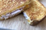 BBQ Chicken Grilled Cheese Sandwich