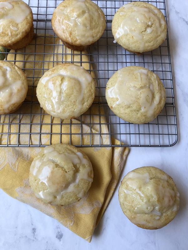 Gluten Free Lemon Yogurt Muffins