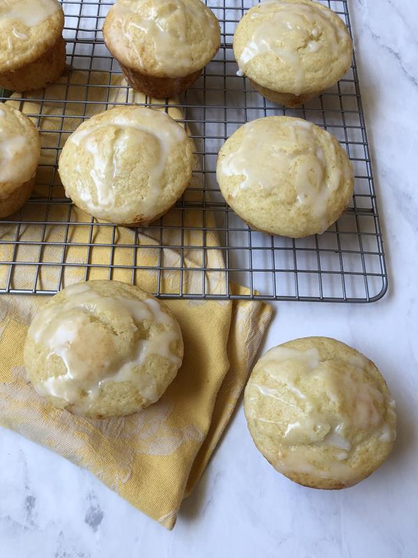 Gluten Free Lemon Yogurt Muffins