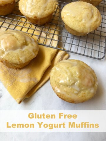 Gluten Free Lemon Yogurt Muffins