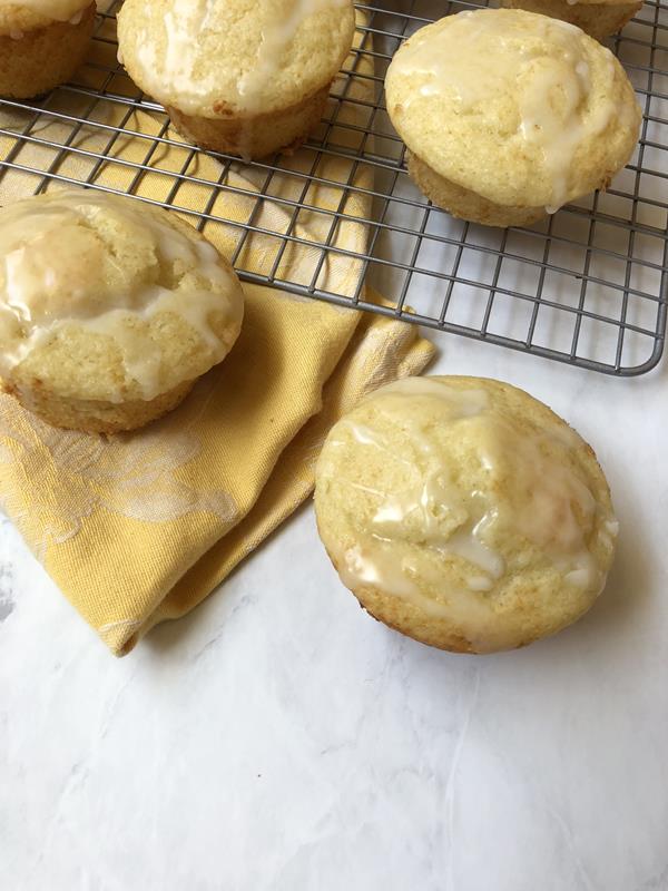 Gluten Free Lemon Yogurt Muffins