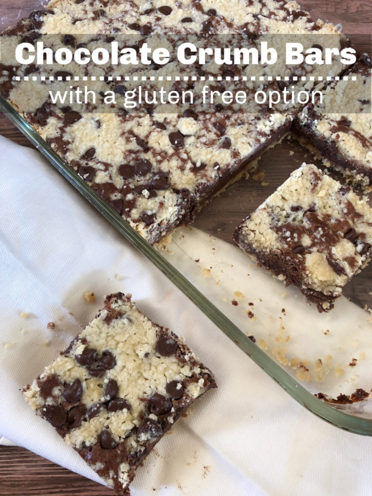 Chocolate Crumb Bars