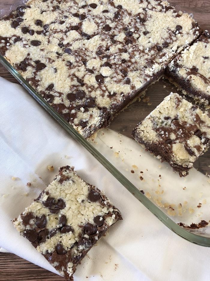 Chocolate Crumb Bars Recipe