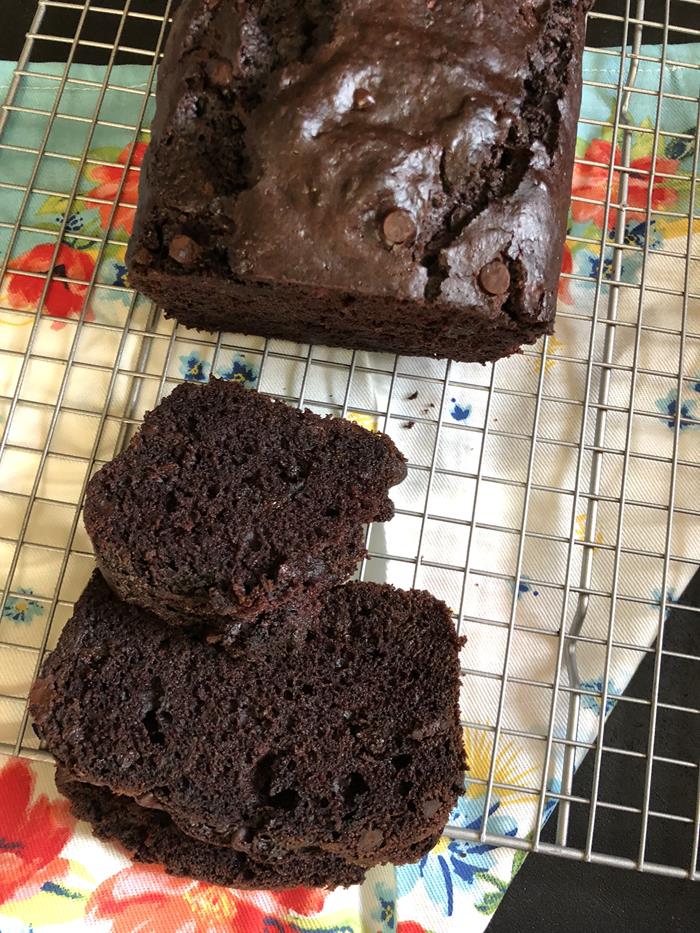 Gluten Free Chocolate Zucchini Bread