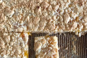 Gluten Free Peach Pie Bars