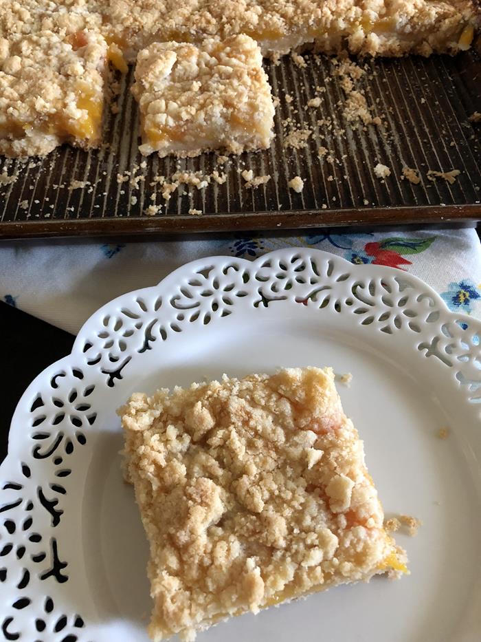 Peach Pie Bars