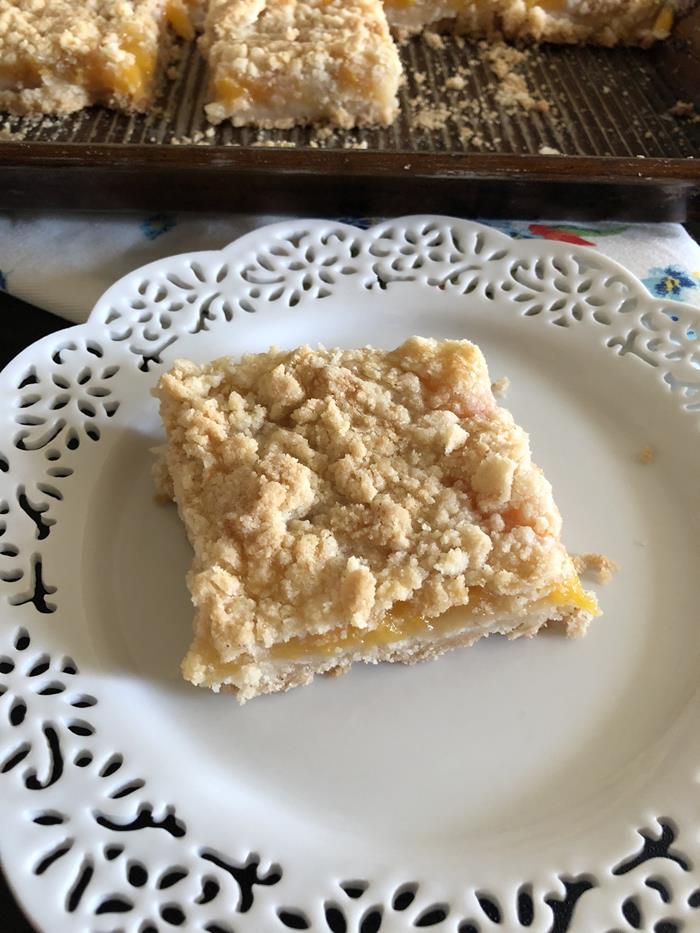 Peach Pie Bars