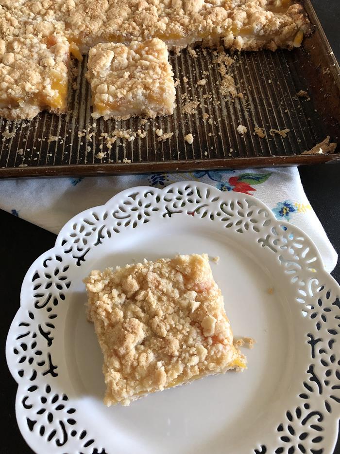 Peach Pie Bars