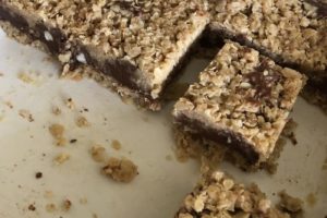 No Bake Chocolate Oat Bars