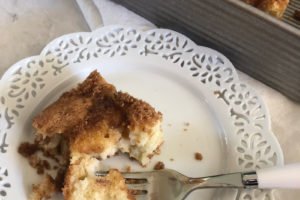 Gluten Free Apple Coffee Cake