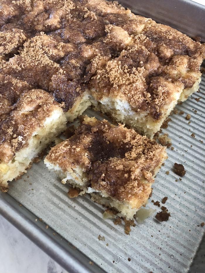 Gluten Free Apple Coffee Cake