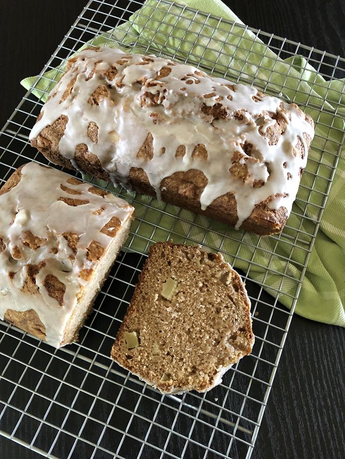 Gluten Free Dairy Free Apple Bread