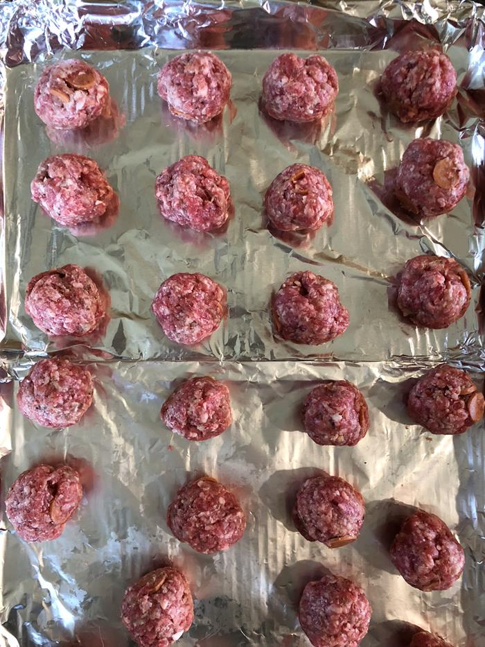 Pizza Meatballs