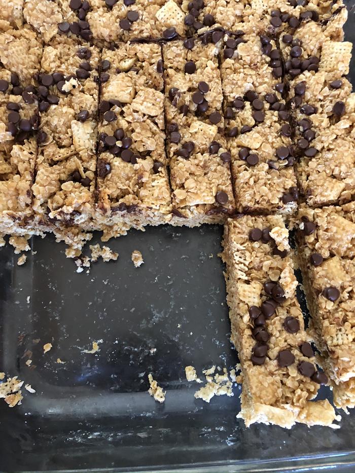 Peanut Butter Chex Granola Bar Recipe