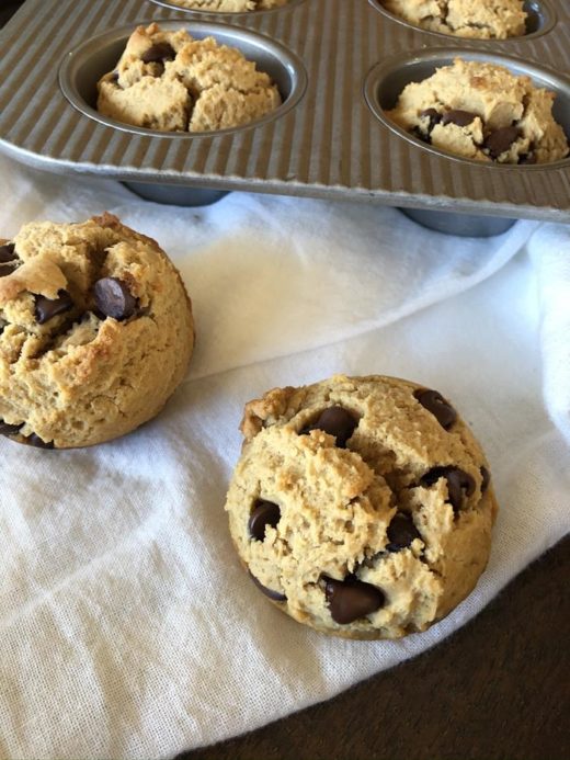 Peanut Butter Muffins with gluten free option