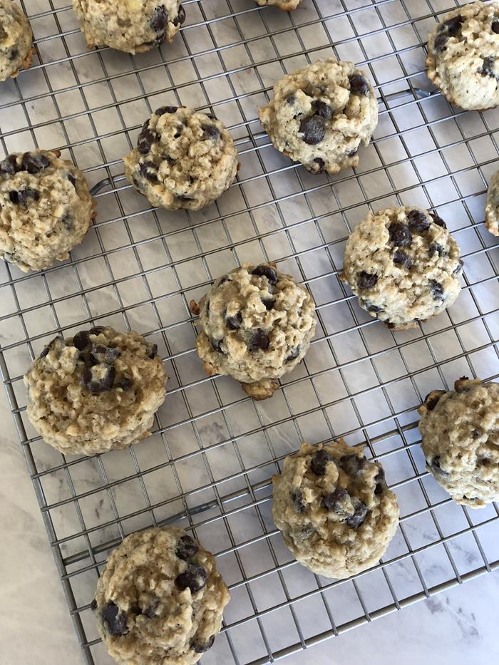 Banana Oatmeal Cookies 