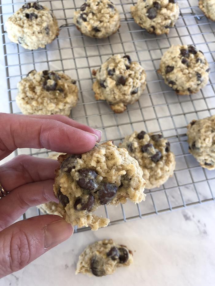 Banana Oatmeal Cookies 