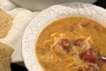 Cheesy Beef Enchilada Soup