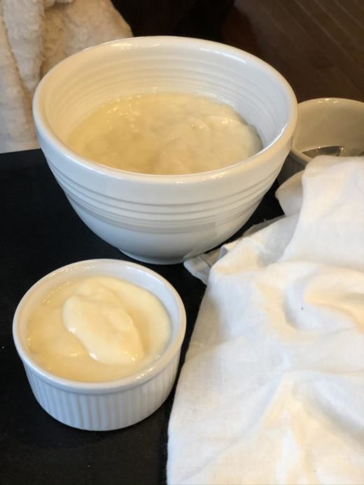 Homemade Vanilla Pudding without eggs recipe
