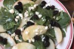 Apple Spinach Salad with Honey Mustard Dressing