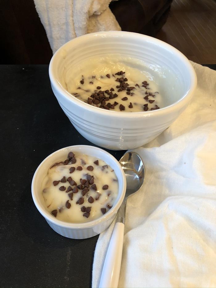 Chocolate Chip Pudding Homemade