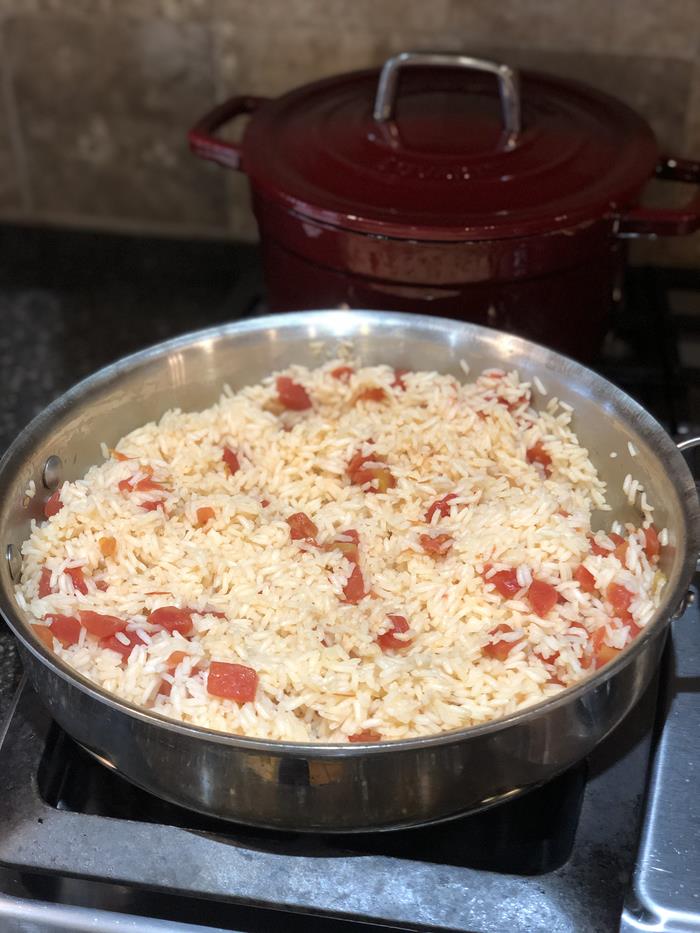 Mexican Rice with Green Chiles