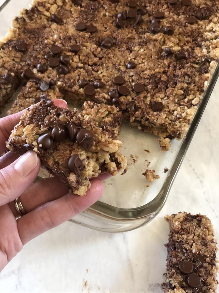 Chocolate Chip Granola Bar Recipe