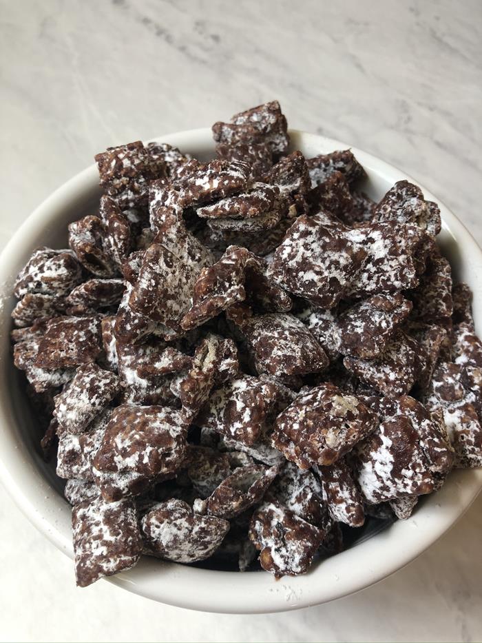 Chocolate Raspberry Chex Mix Recipe