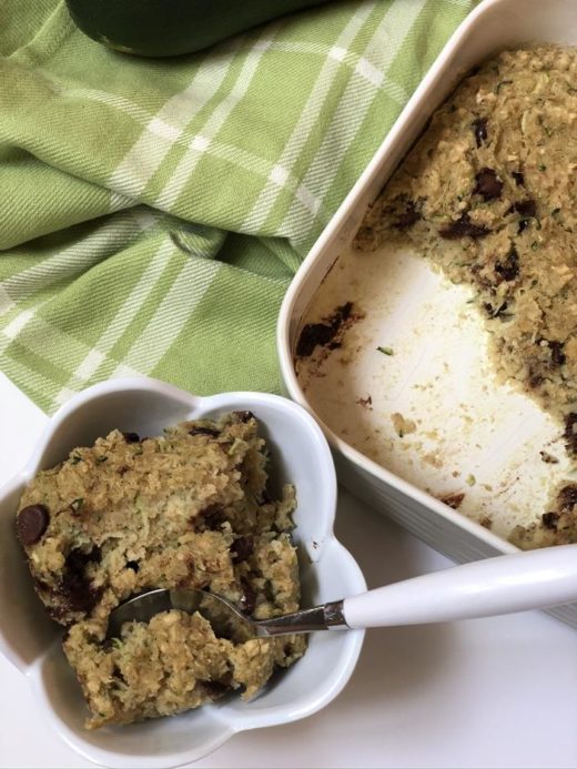 Zucchini Baked Oatmeal Recipe