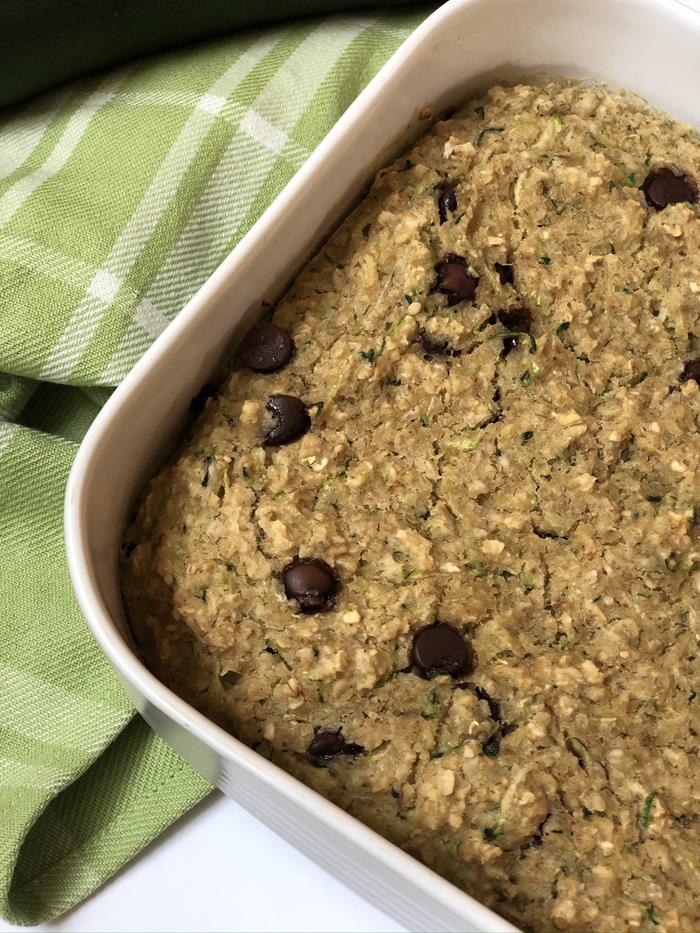 Zucchini Baked Oatmeal