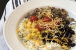 Burrito Bowl with Cilantro Lime Dressing