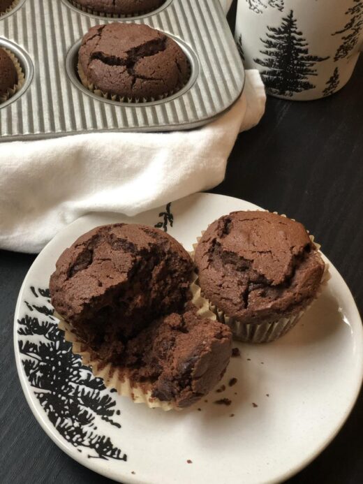 Chocolate Pudding Muffin