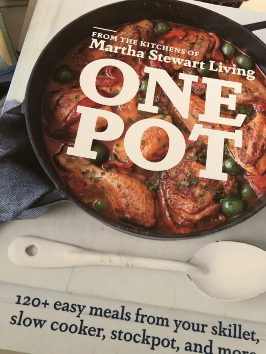 Martha Stewart One Pot Cookbook