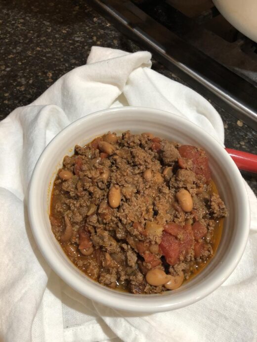 Martha Stewart's Chili Recipe gluten free