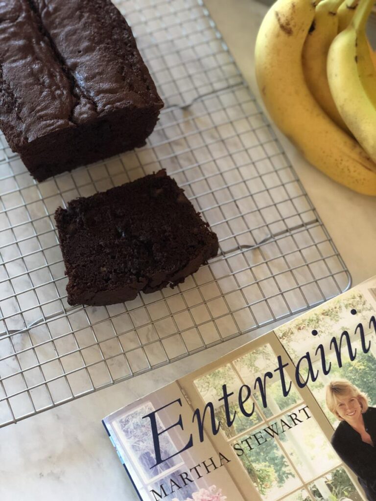Martha Stewart's Chocolate Sour Cream Banana Bread Lynn's Kitchen