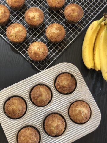 Gluten Free Banana Muffins Recipe