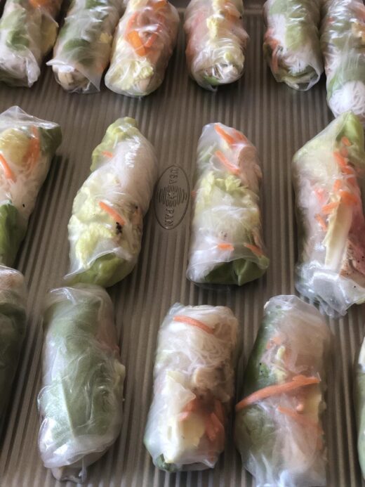 What's For Dinner Tonight Two Spring Rolls