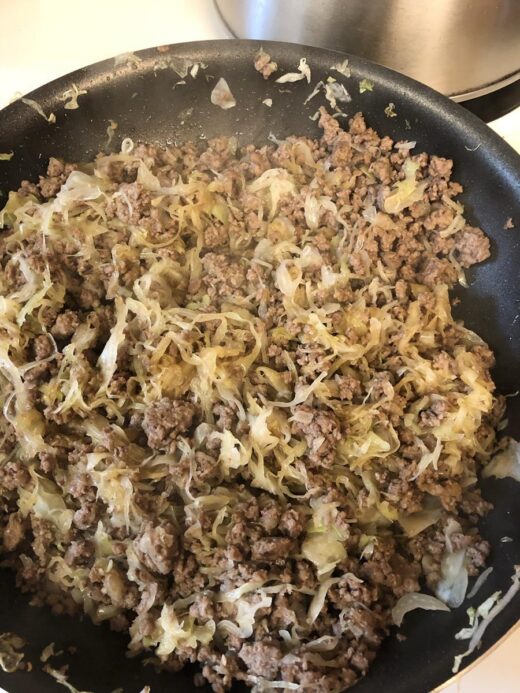 egg roll in a bowl