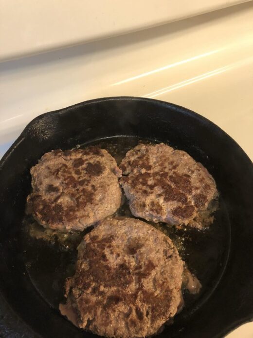 elk burgers