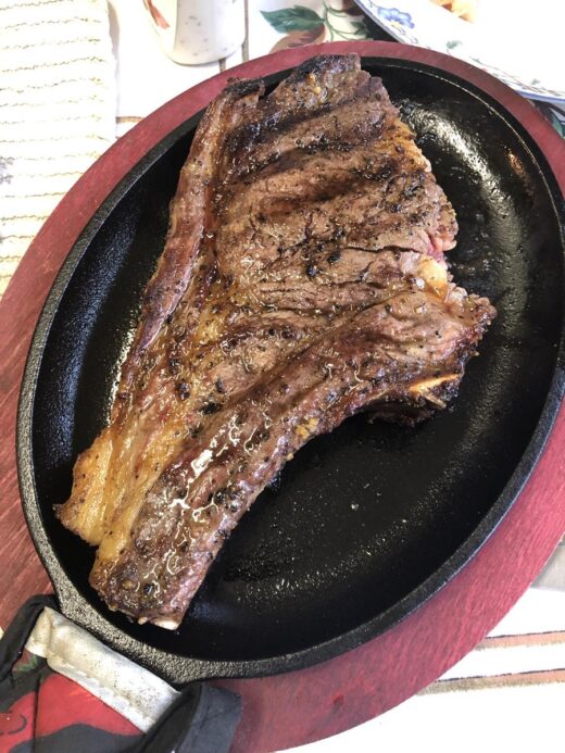 grilled steak