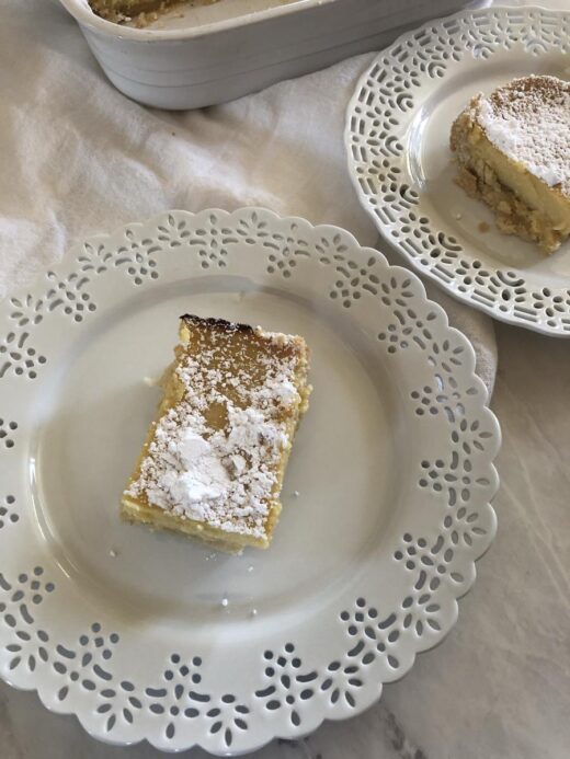 Creamy Lemon Squares