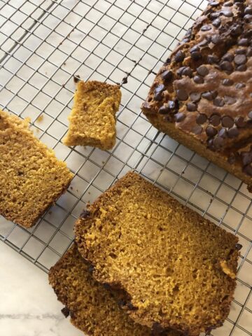 Gluten Free Pumpkin Bread