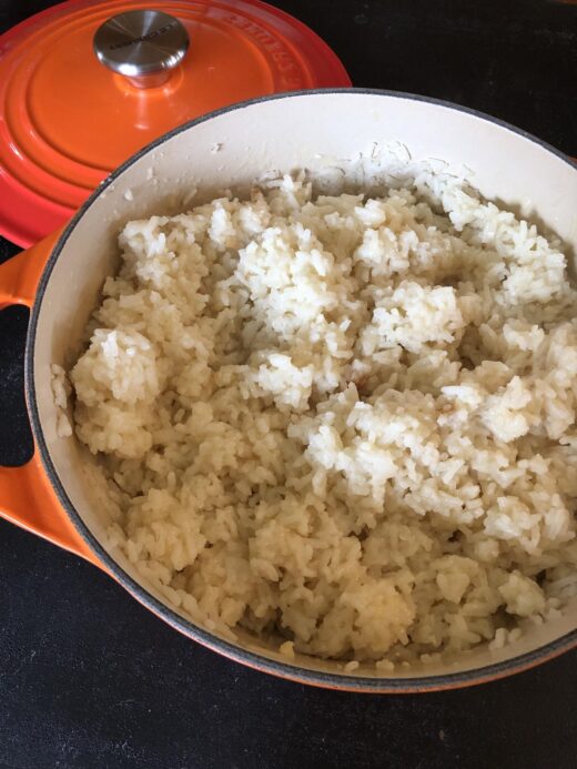 Martha Stewart's Parmesan Rice Side Dish