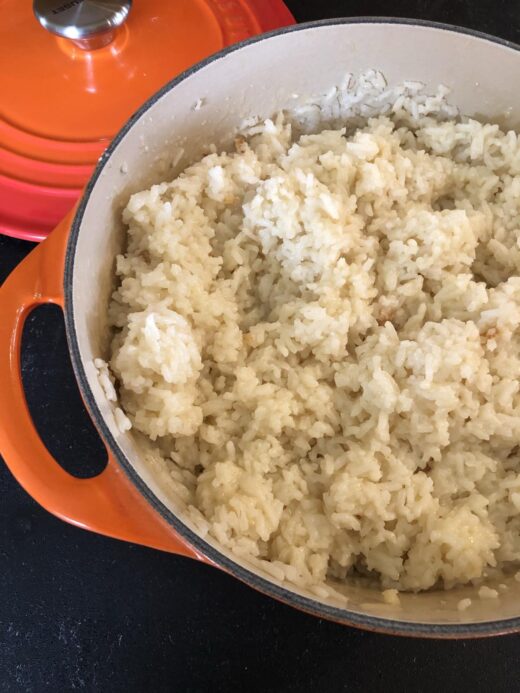 Martha Stewart's Parmesan Rice Side Dish